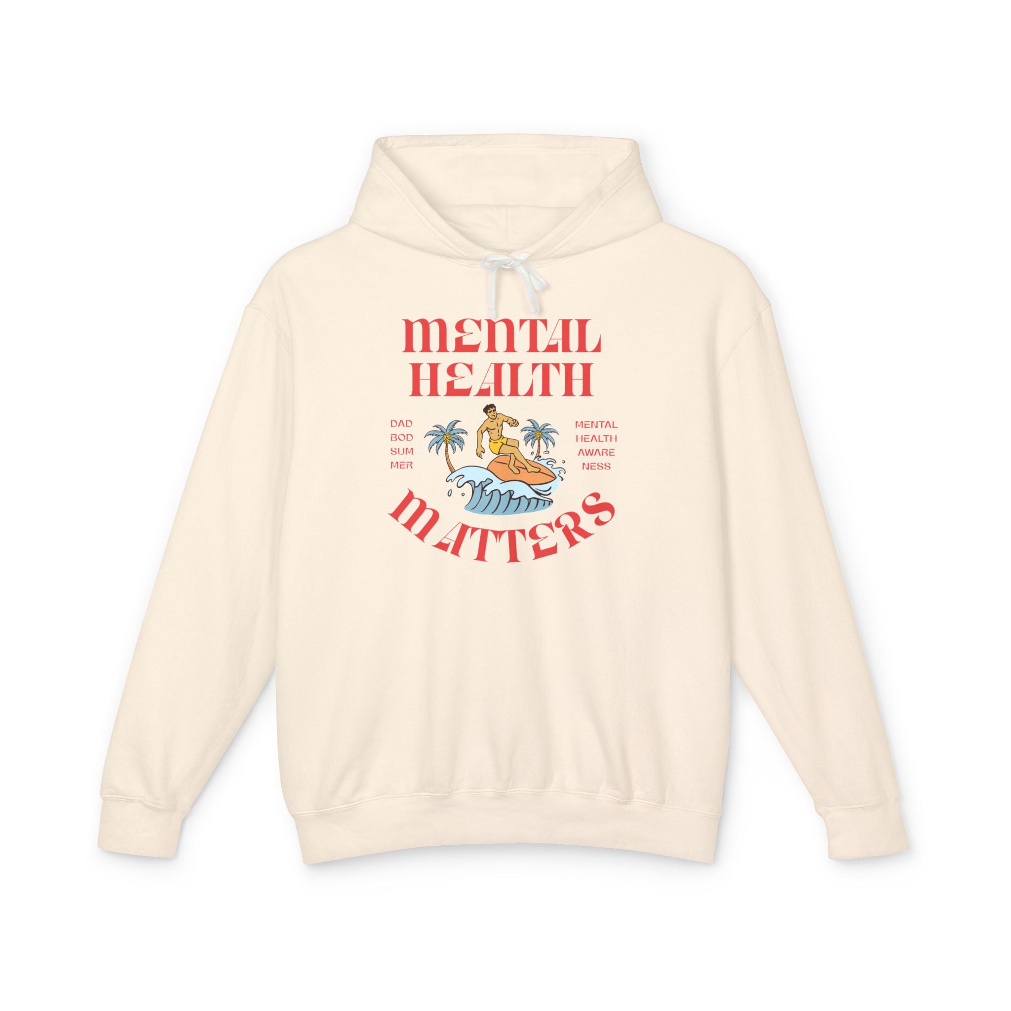 Mental Health Matters Sweatshirt, Surfing Theme | Mental Health Sweatshirt