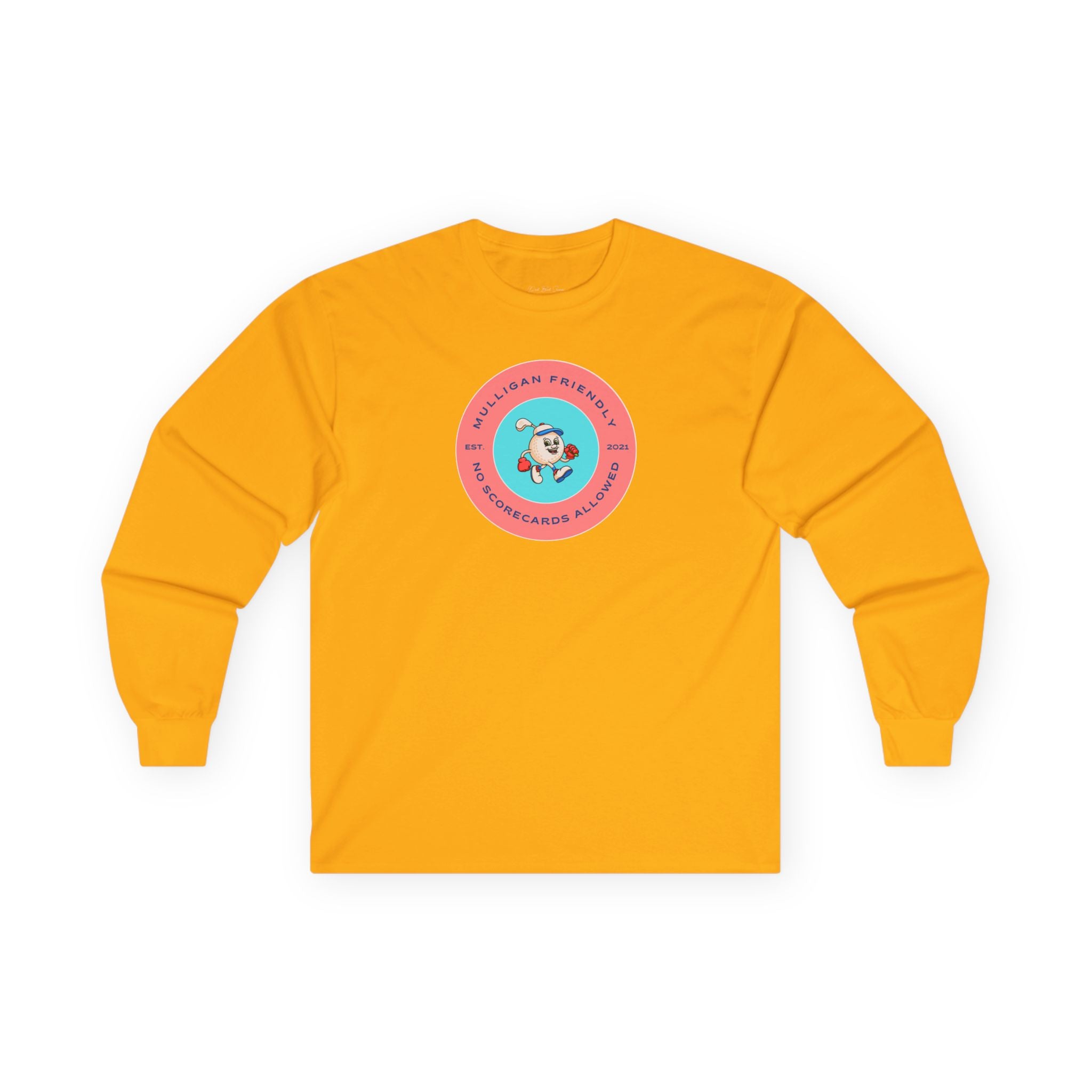 "Mulligan Friendly" - Long Sleeve Golf Shirt