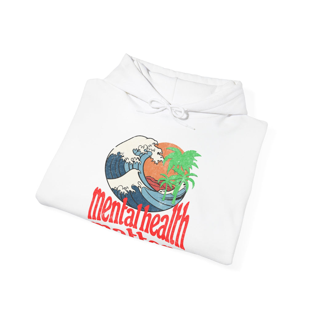 Mental Health Matters Ocean Waves Hoodie | Mental Health Hoodies