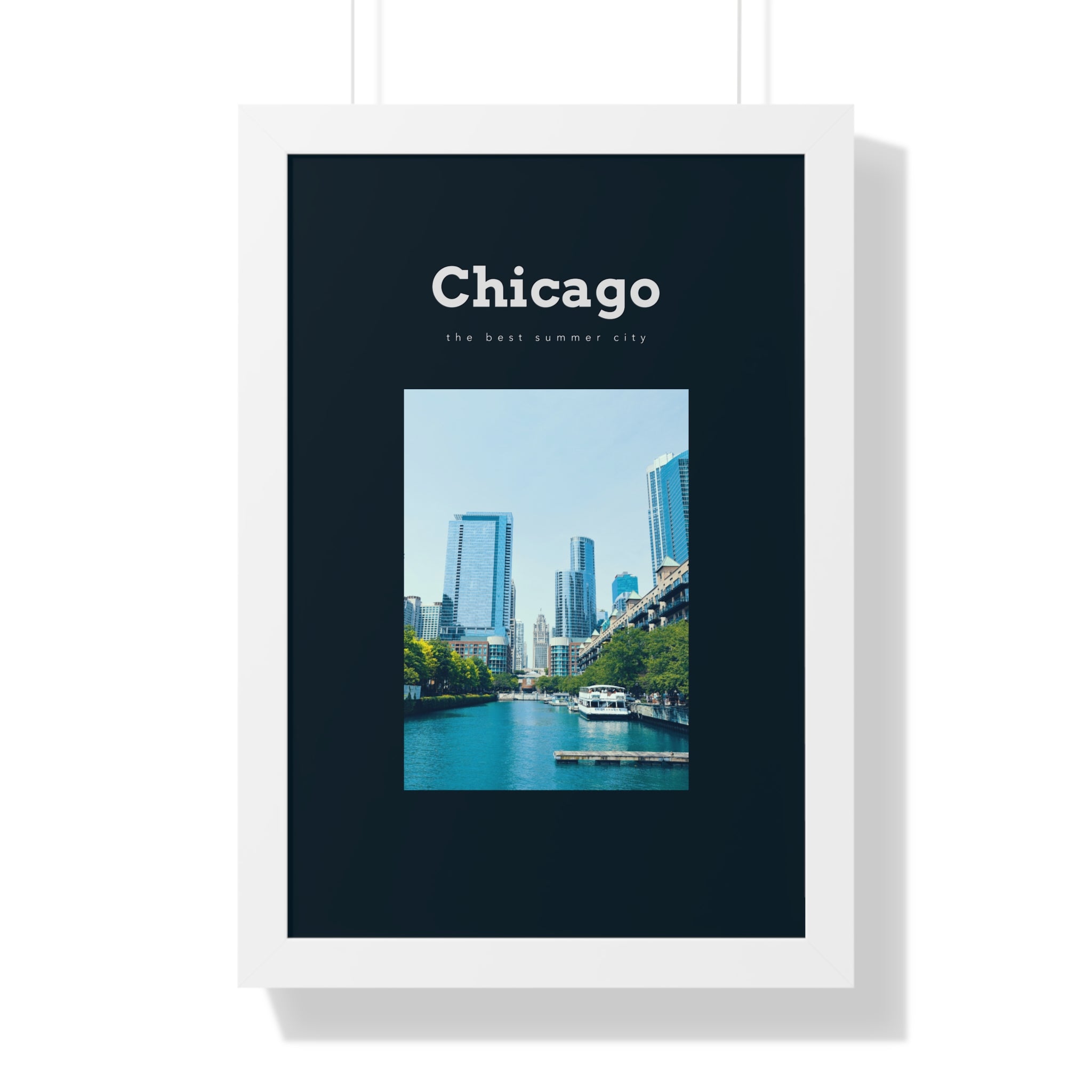 Chicago is "The Best Summer City" - Chicago Wall Art - Chicago CIty Wall Art
