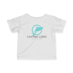 "Casting Lines And Taking Naps" Infant Fishing Shirt