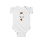 "College Football Saturdays With My Dad" - Baby Football Onesie