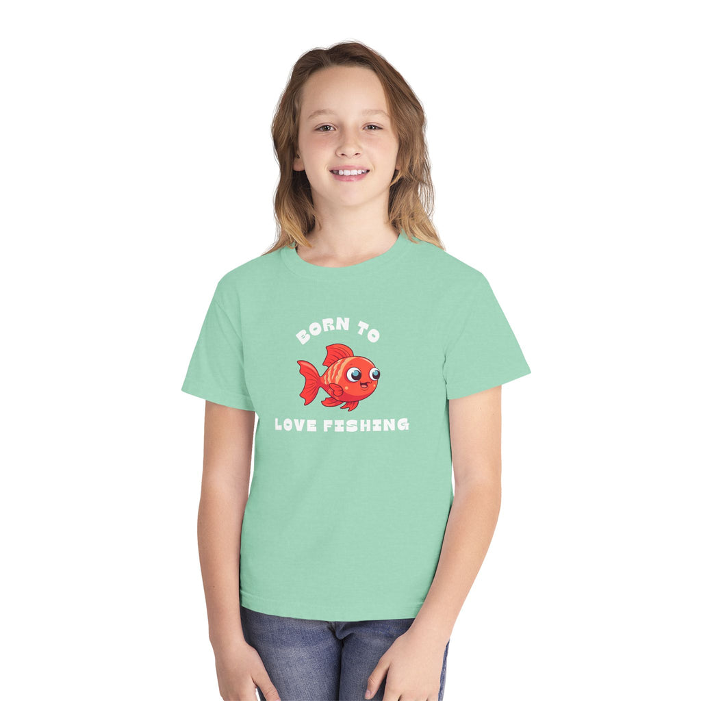 Born To Love Fishing | Toddler Fishing Shirt