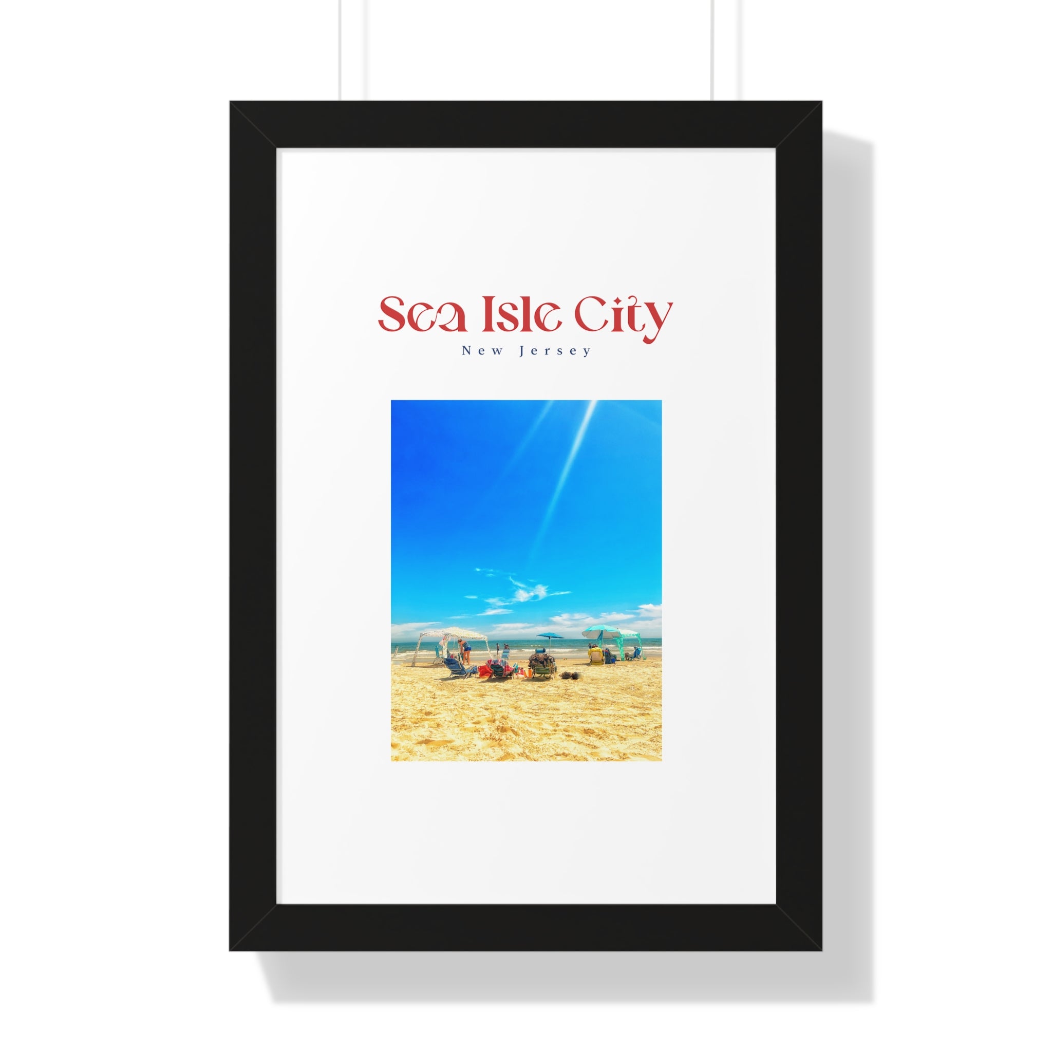 45th Street Beach - Sea Isle City Wall Art - Beach House Wall Art - Sea Isle City