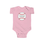 "My Pop Pop Peaked in Little League" - Baseball Onesie
