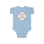 "My Pop Pop Peaked in Little League" - Baseball Onesie