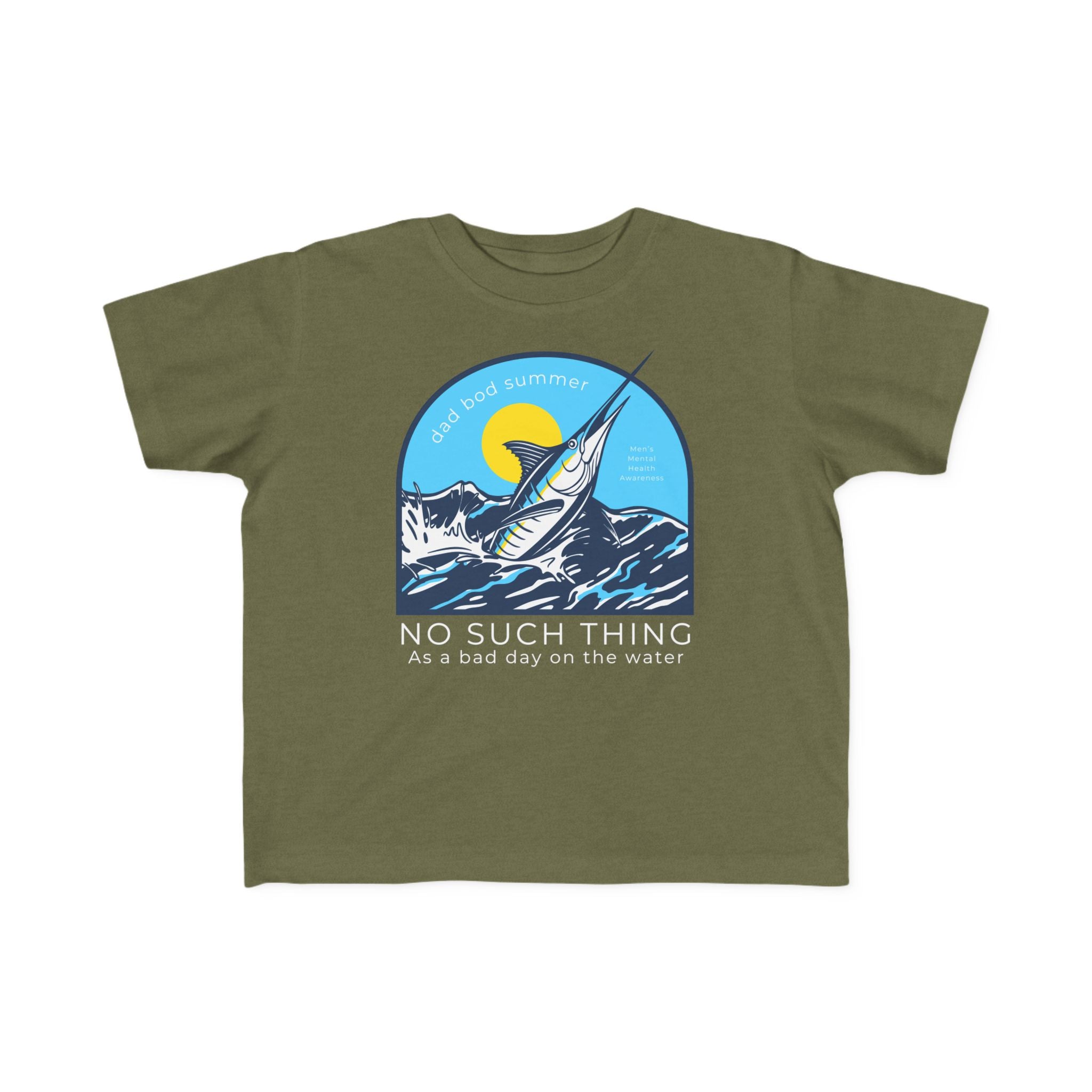 No Such Thing As A Bad Day On The Water | Toddler Fishing Shirt