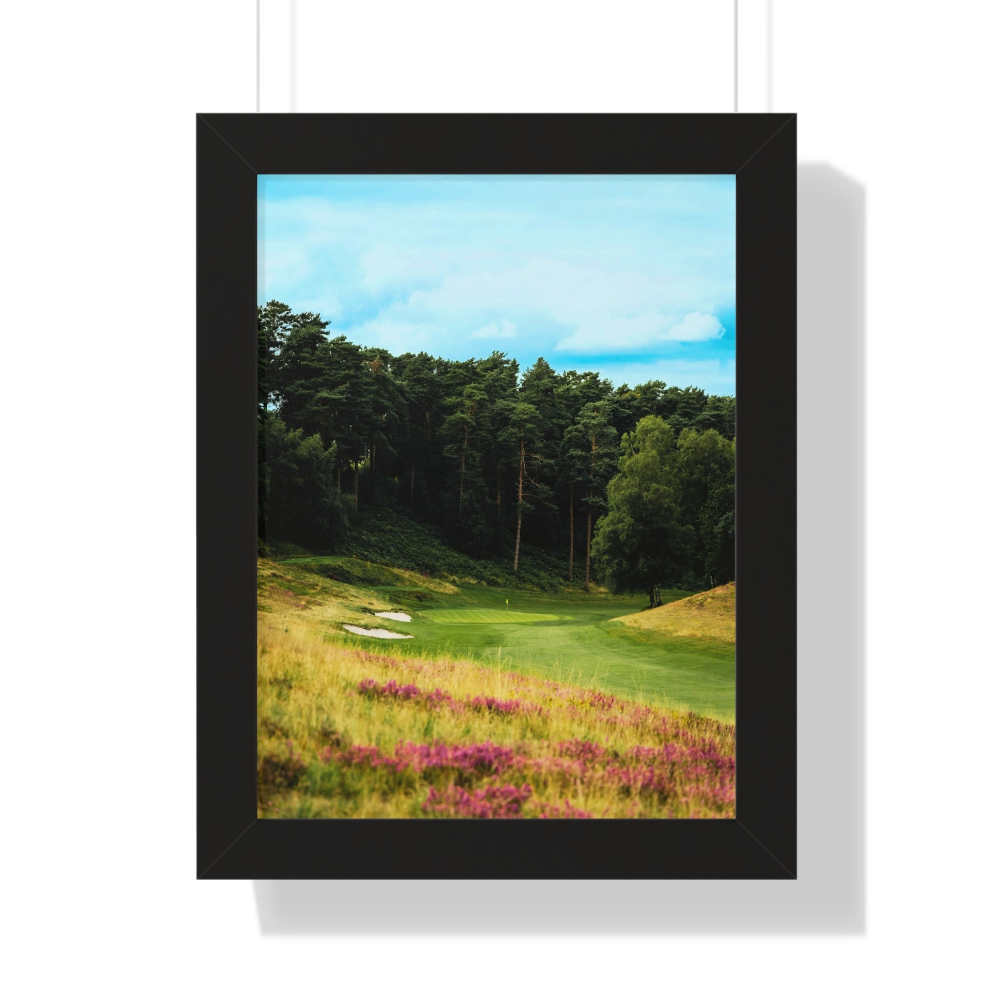 "Scenic Golf Course" - Golf Wall Art