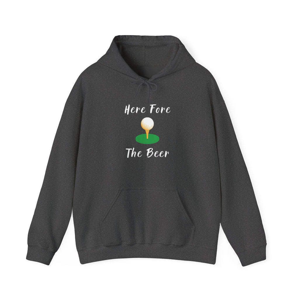 "Here Fore The Beer" - Golf Hoodie