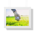 "Teeing Off" - Golf Wall Art