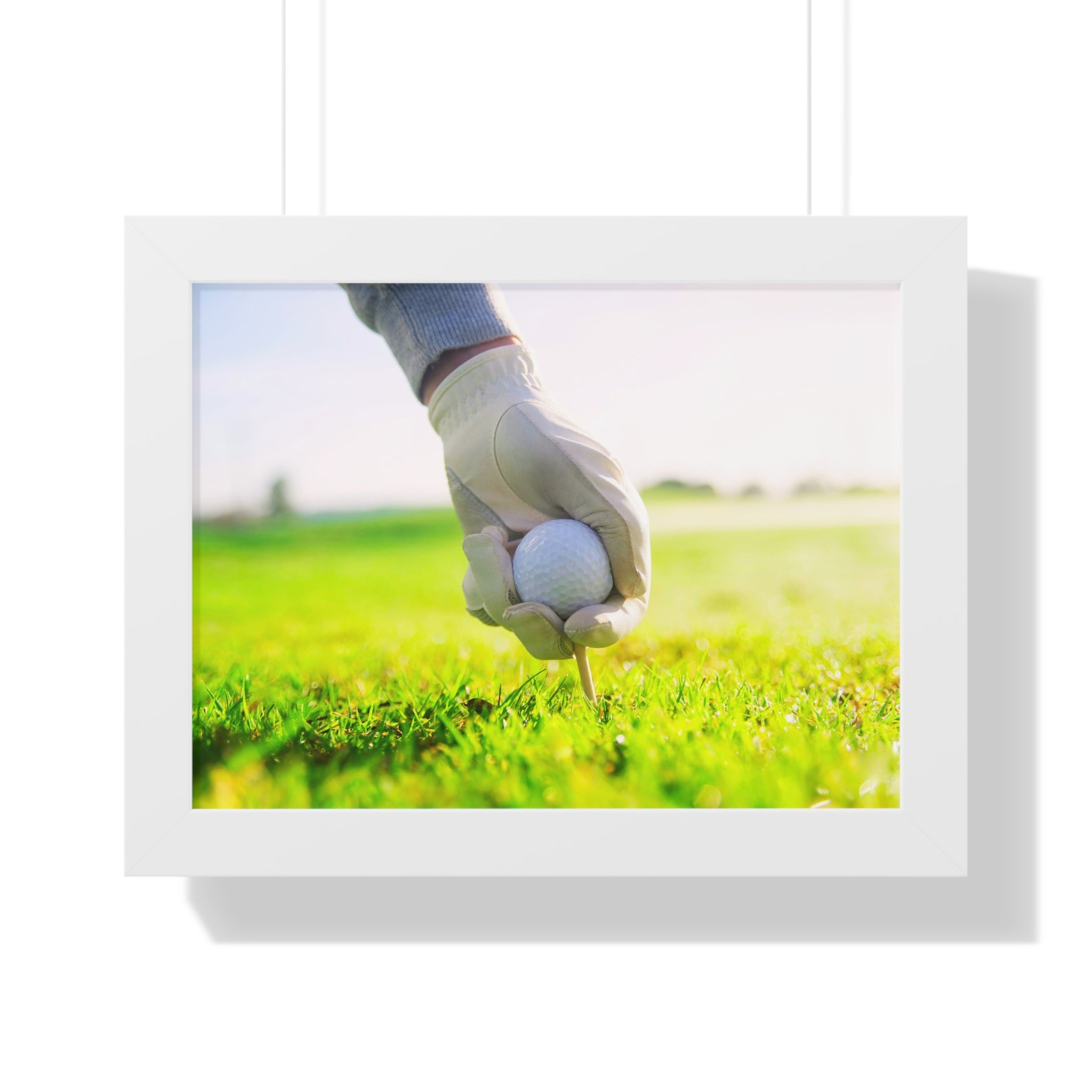 "Teeing Off" - Golf Wall Art