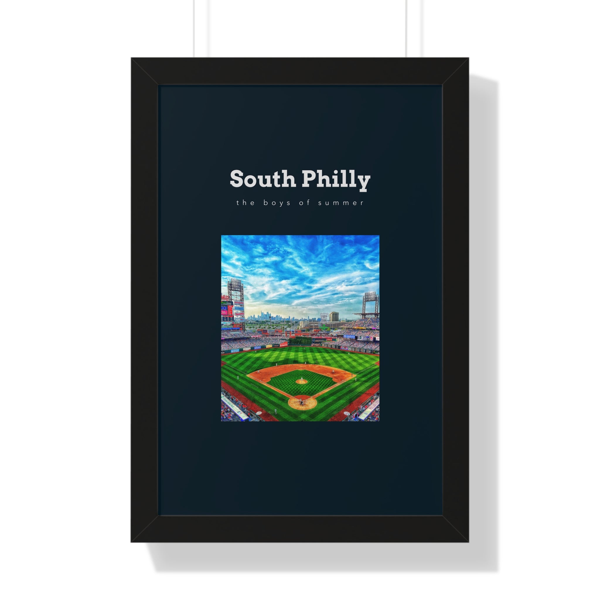 "The Boys Of Summer" Philadelphia Wall Art - Philadelphia Phillies Wall Art -  Philadelphia Sports Wall Art