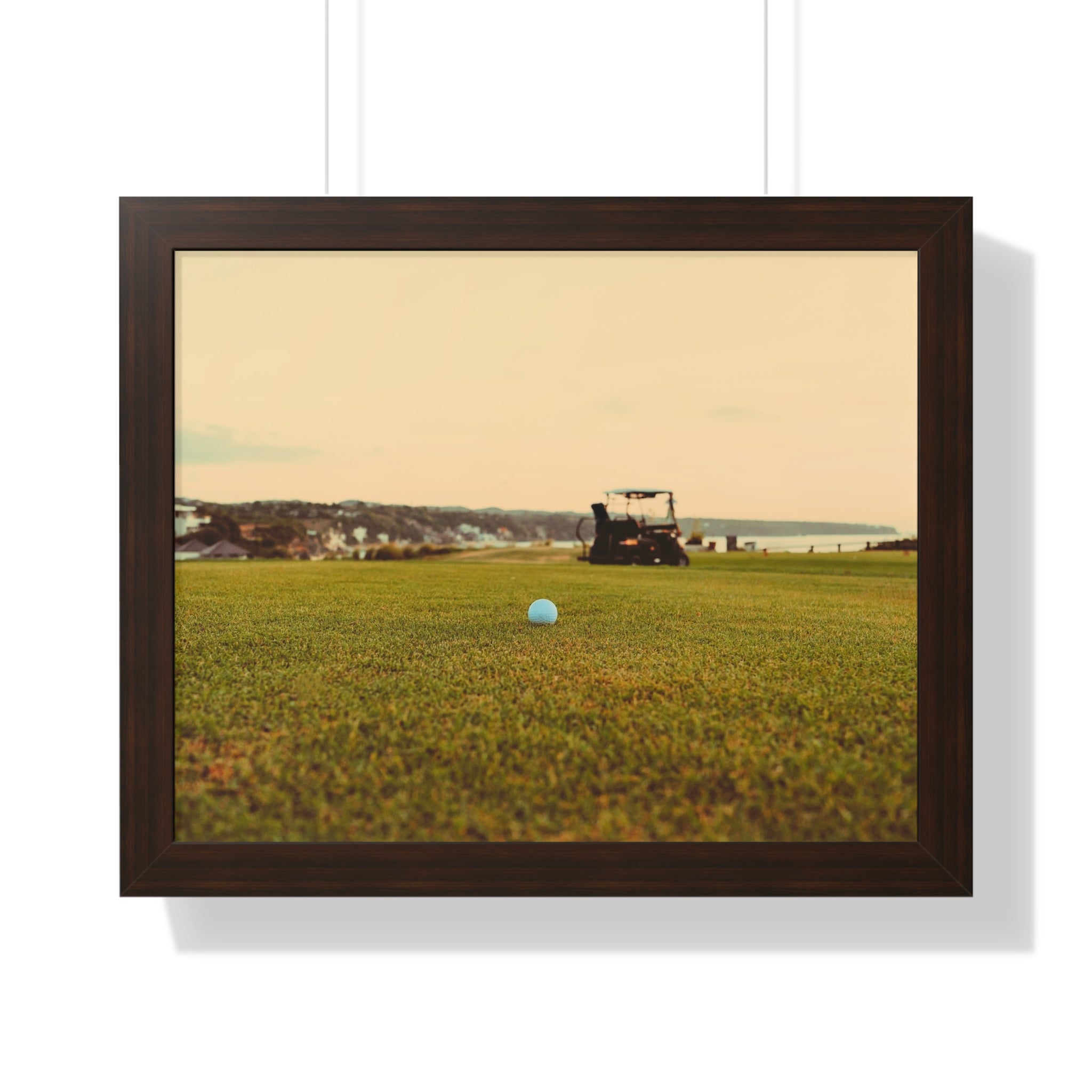 "Out Of The Office and Playing Golf" - Golf Wall Art