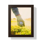 "First Shot Of The Day" - Golf Wall Art