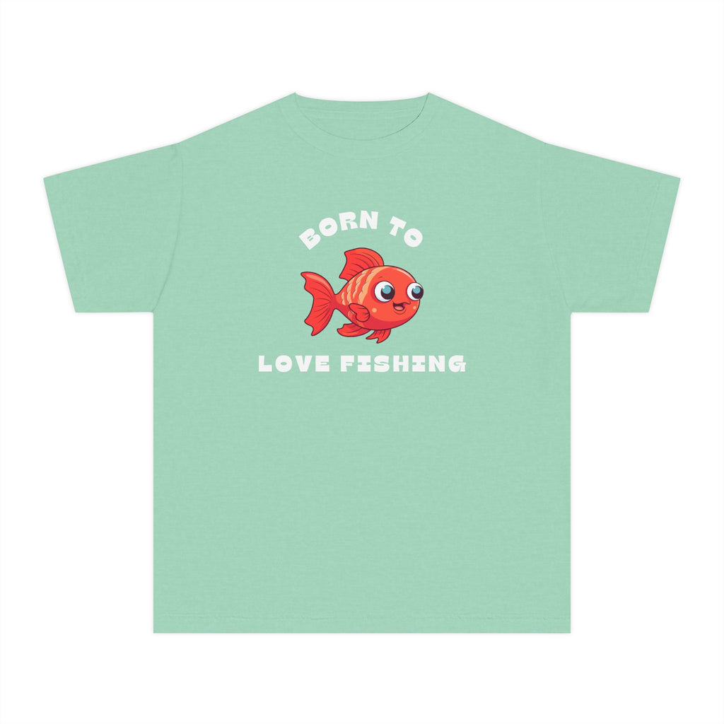 Born To Love Fishing | Toddler Fishing Shirt