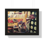 "Golf Clubs At A Record Store" - Golf Wall Art