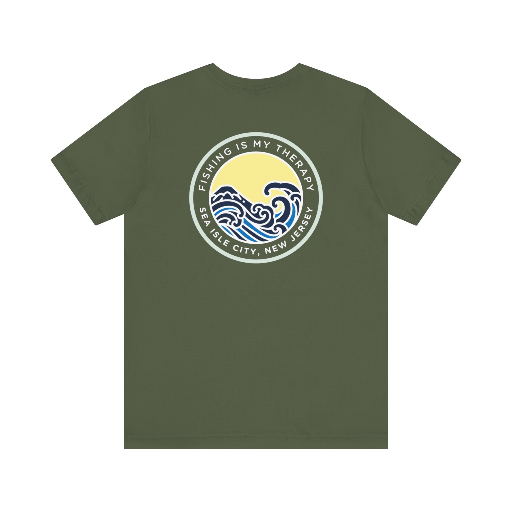 "Fishing Is My Therapy" - Fishing T Shirts