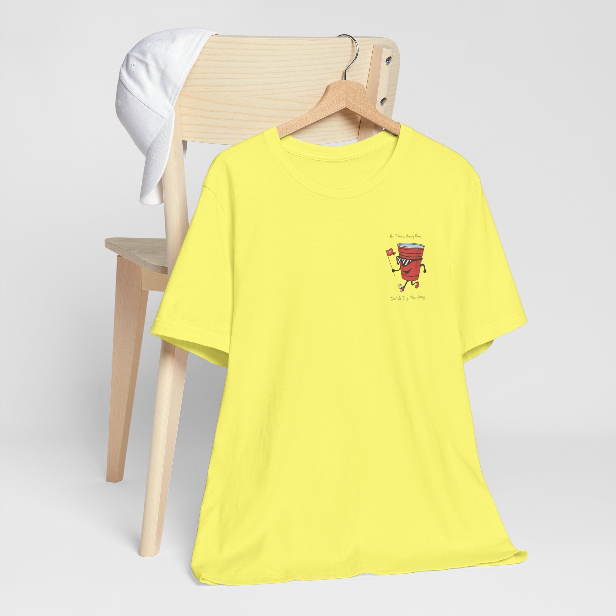 "No Shower Happy Hour" - Sea Isle City Shirt