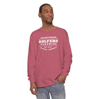 "Augusta Georgia, Golfers Paradise" - Long Sleeve Golf Shirt