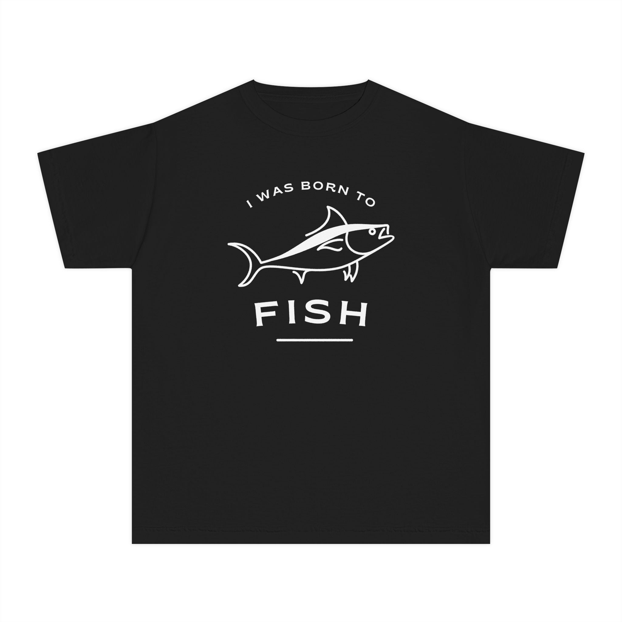 I Was Born To Fish | Kids Fishing Shirt