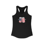 "1776 USA Women's Slim Fit Tank Top" - Ladies Tank Top