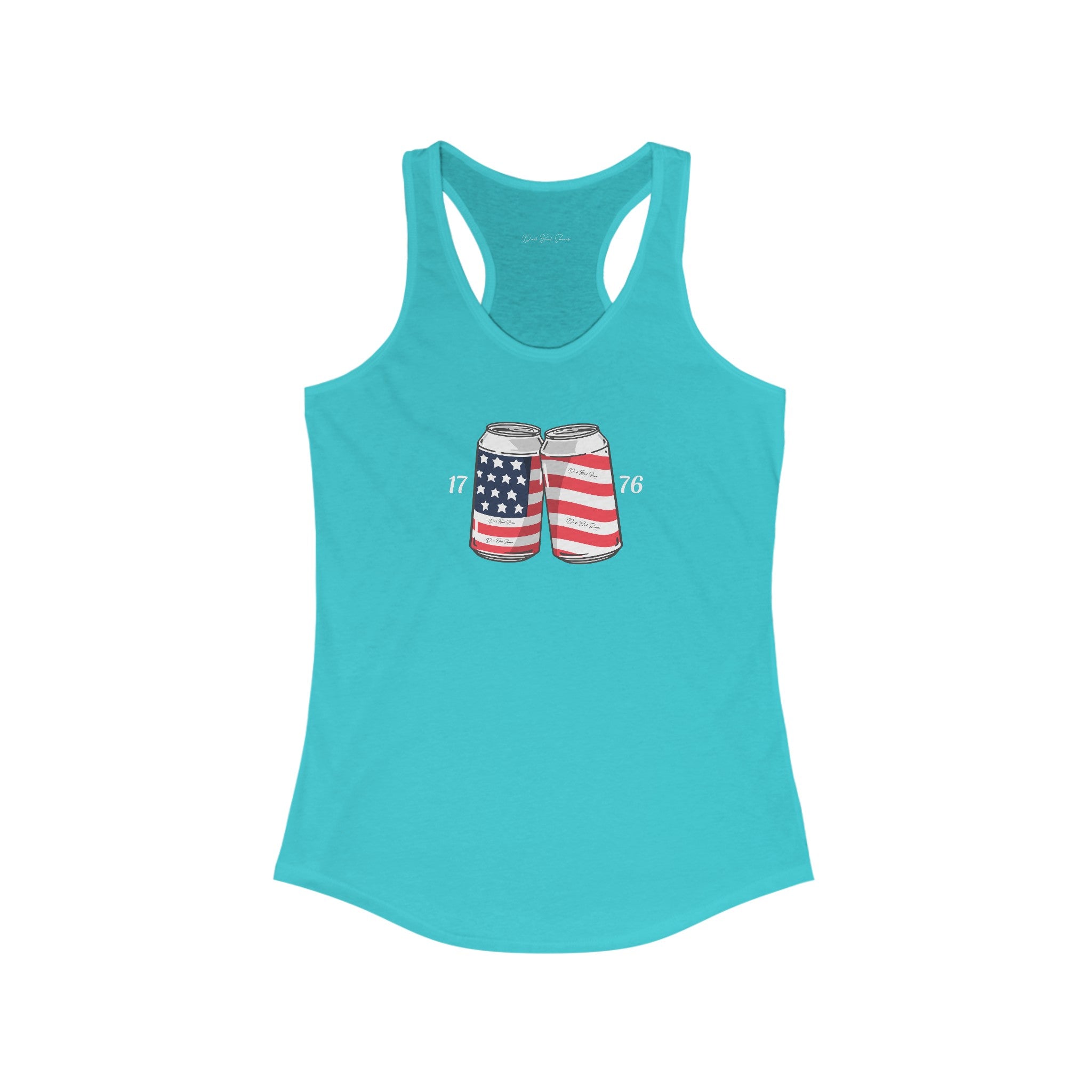 "1776 USA Women's Slim Fit Tank Top" - Ladies Tank Top
