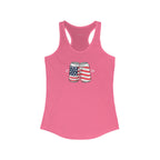 "1776 USA Women's Slim Fit Tank Top" - Ladies Tank Top