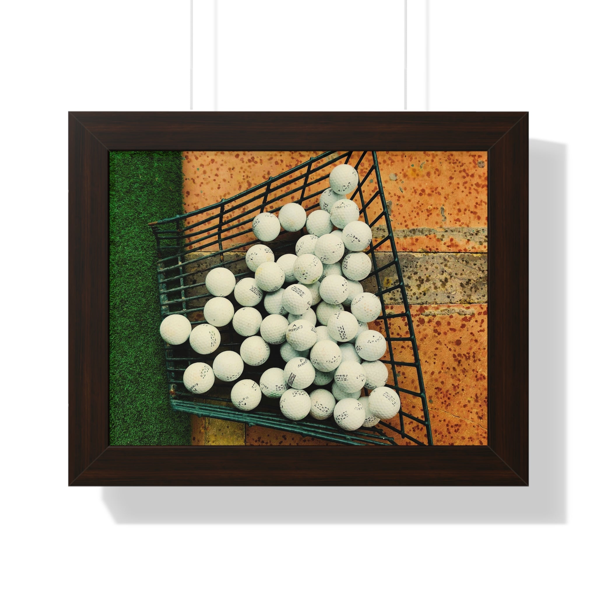 "Driving Range Balls" - Golf Wall Art