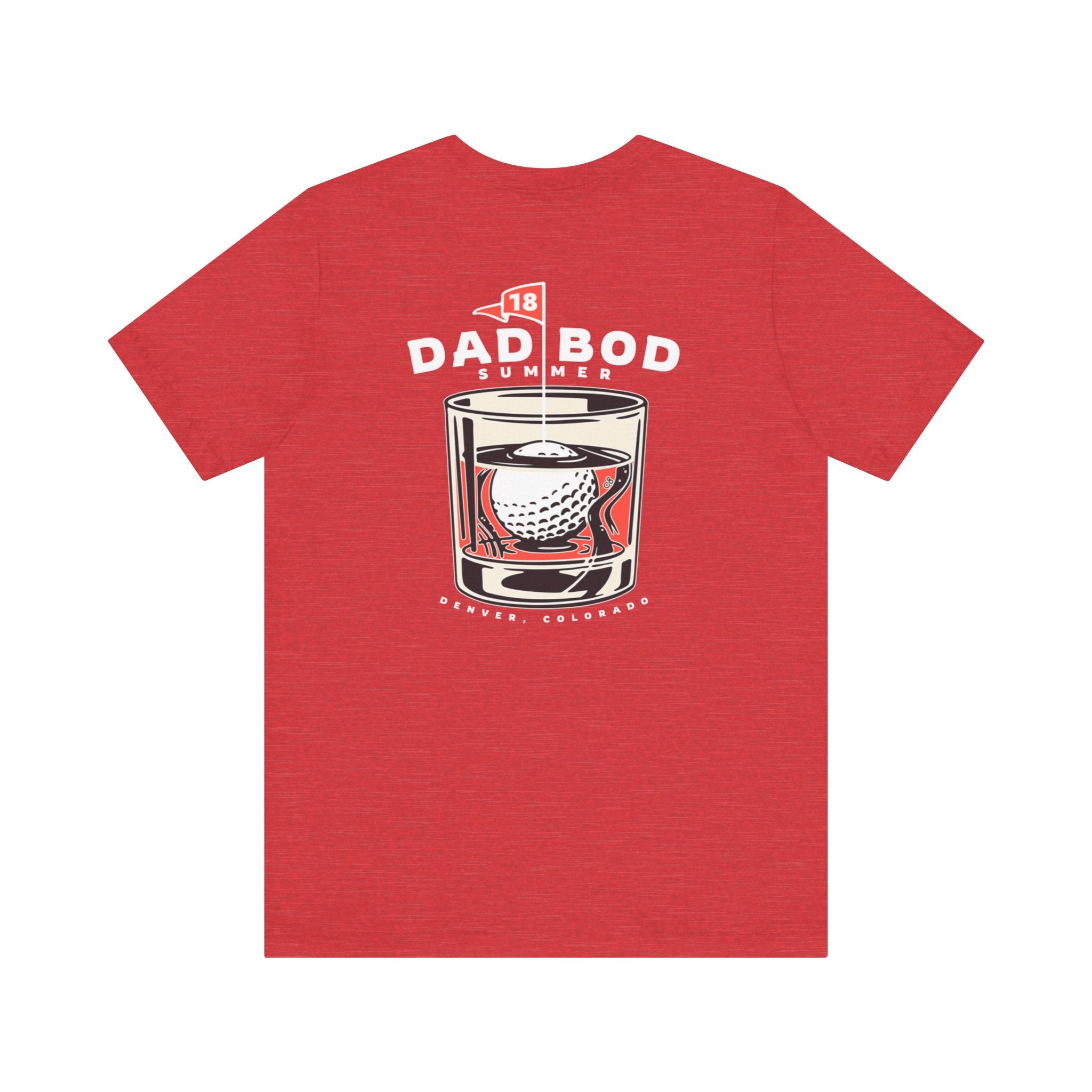 "Denver Colorado Golf & Drinking Whiskey" - Golf T Shirts