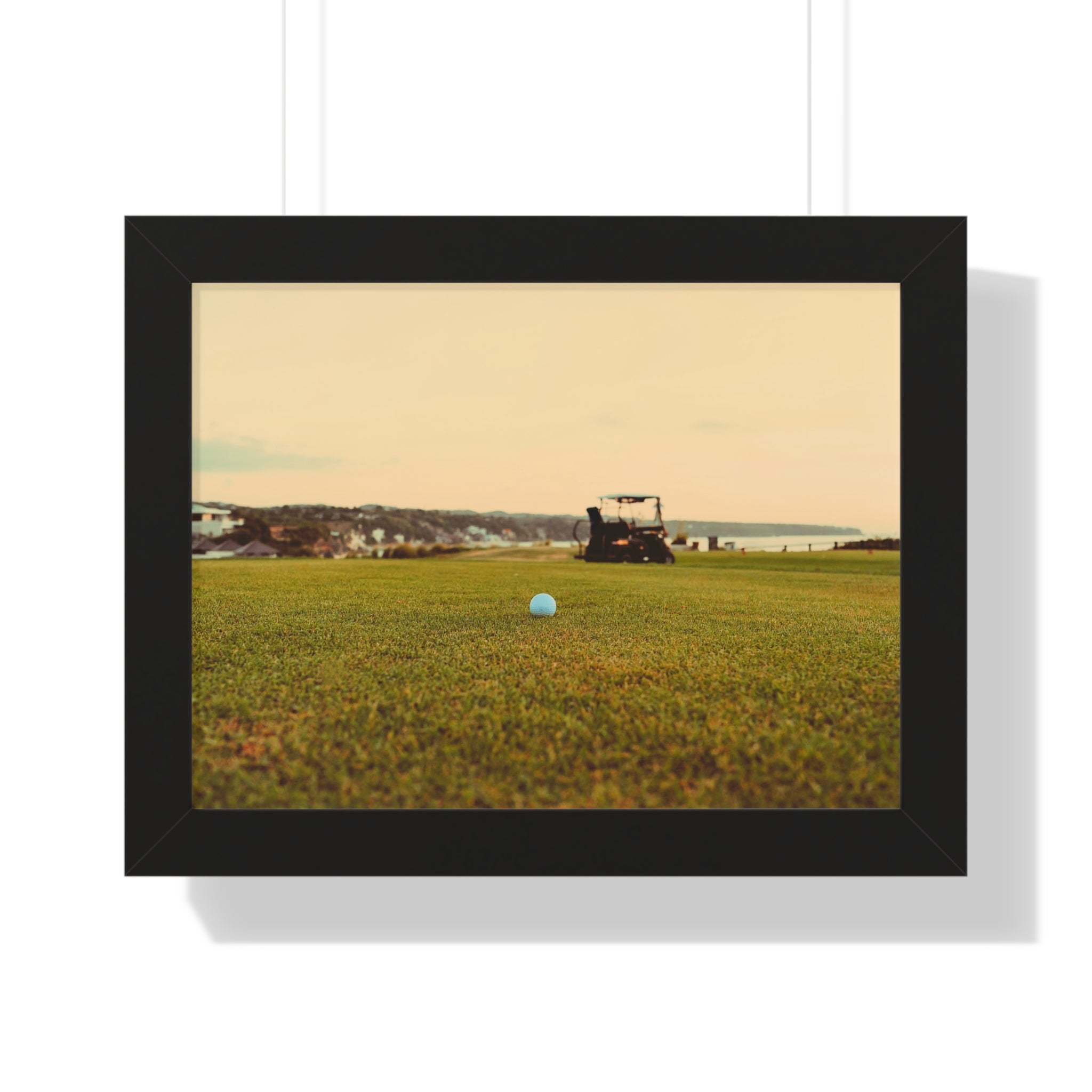 "Out Of The Office and Playing Golf" - Golf Wall Art