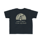 Nap First, Fish Second | Toddler Fishing Shirt