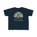 Nap First, Fish Second | Toddler Fishing Shirt