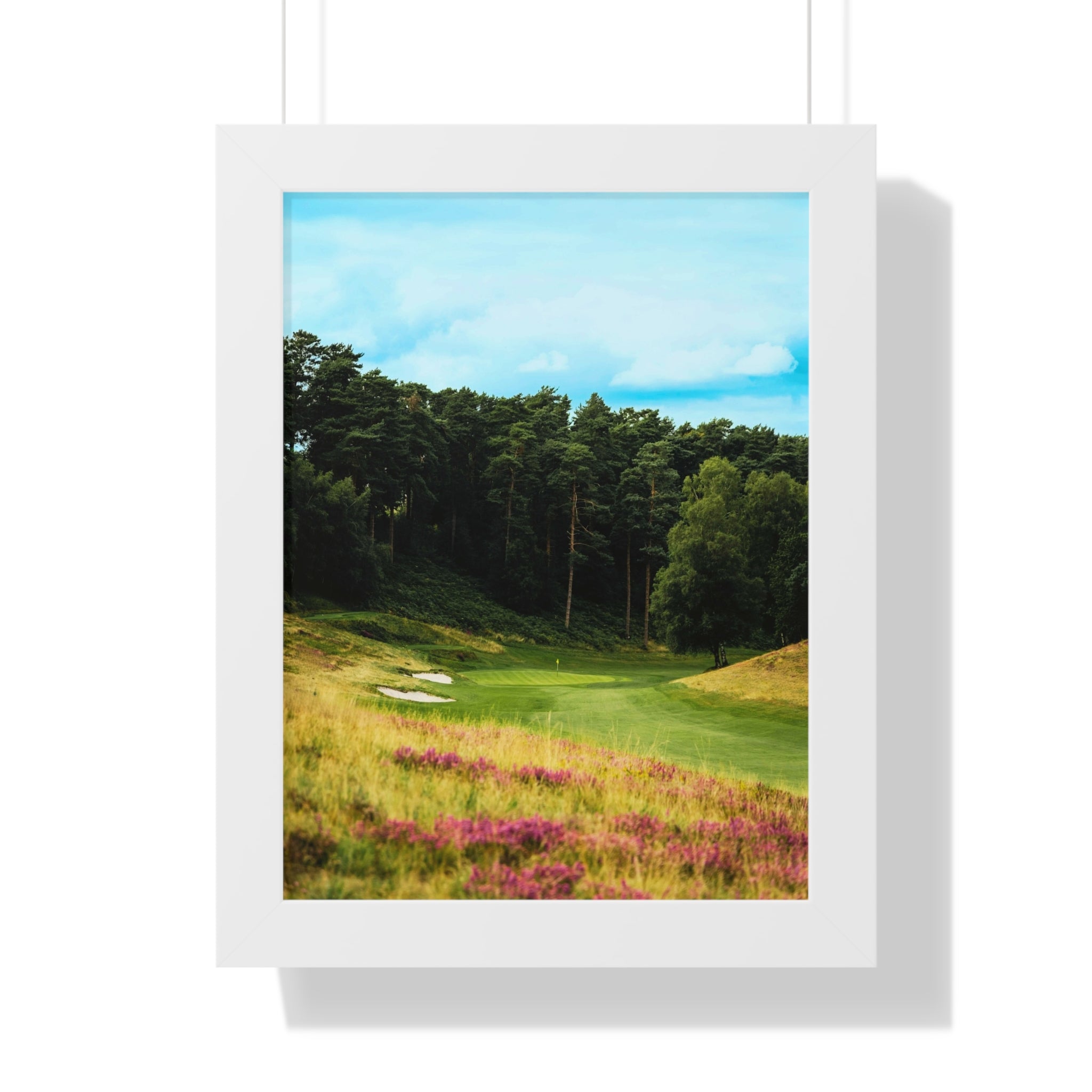 "Scenic Golf Course" - Golf Wall Art