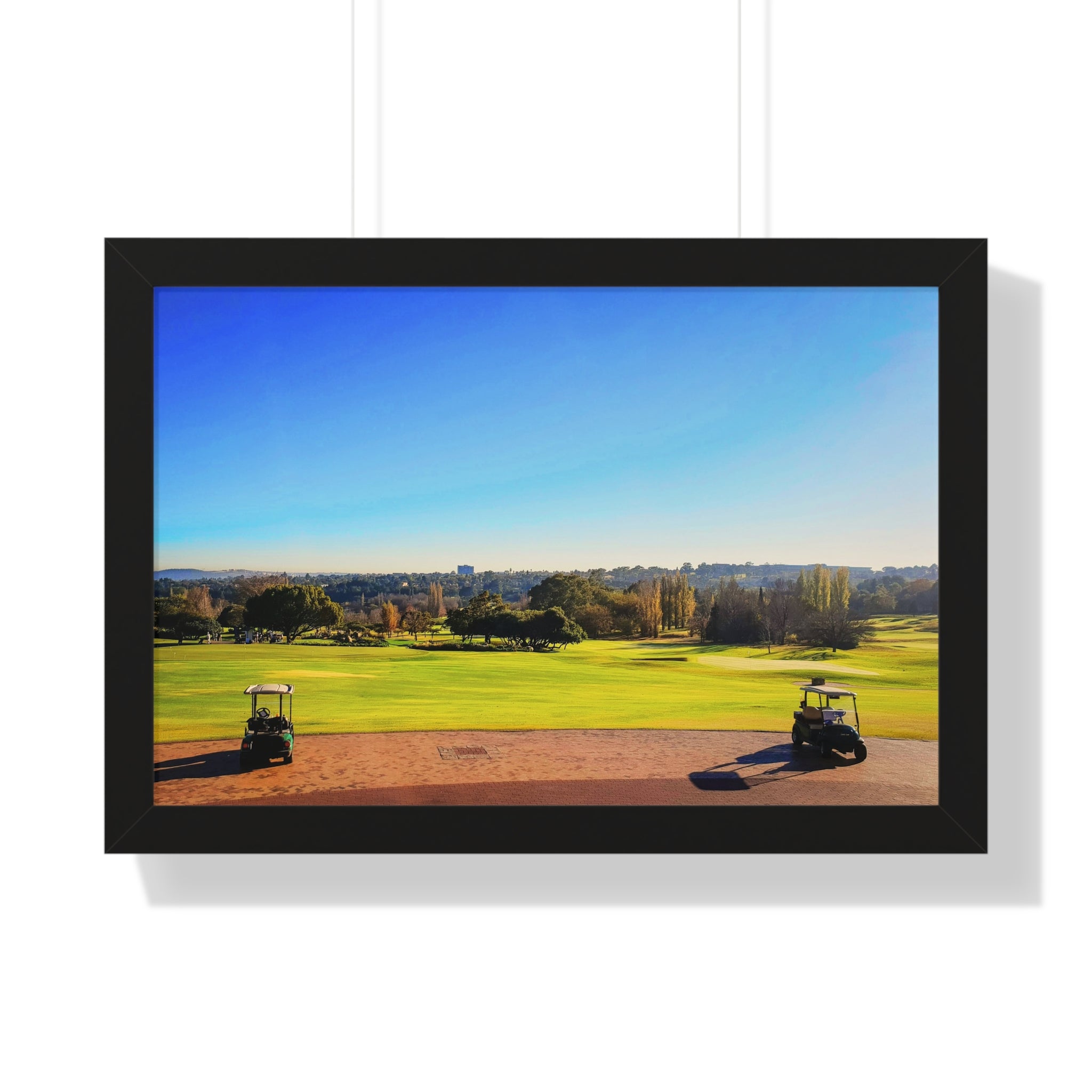 "A Beautiful Day To Play 18 Holes" - Golf Wall Art