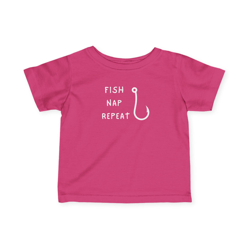 Fish Nap Repeat | Baby Fishing Shirts