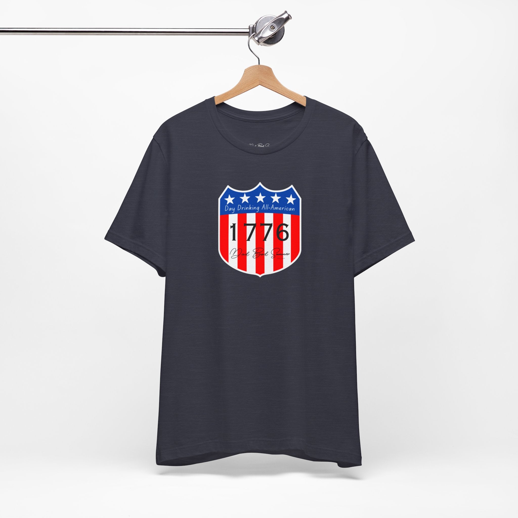 "Day Drinking All-American" Americana Men's Shirt, Americana Women's Shirt