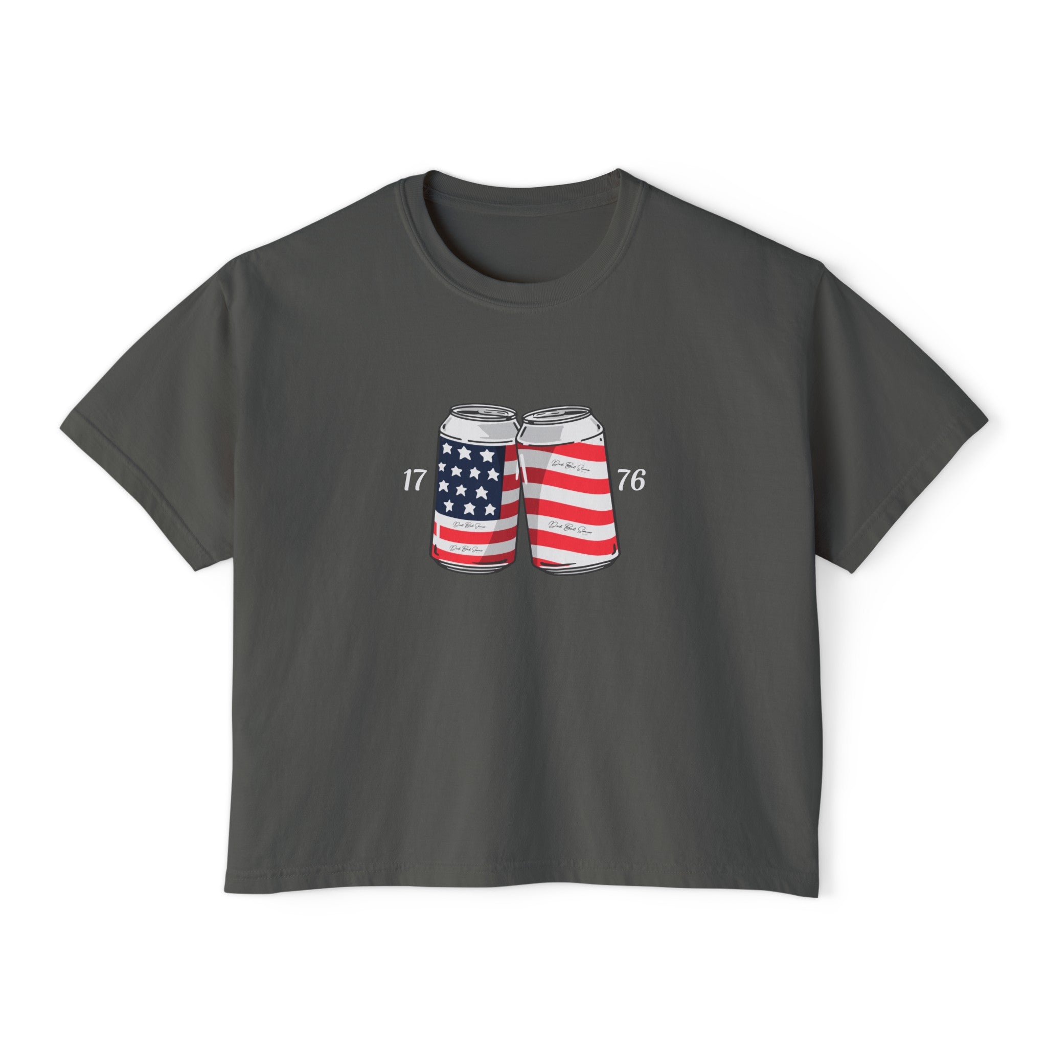 1776 Shirt | Americana Women's Shirts | Women's Crop Tee