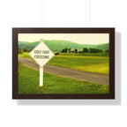 "Golf Cart Crossing" - Golf Wall Art