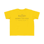 Born To Fish: Forced To Nap | Toddler Fishing Shirt