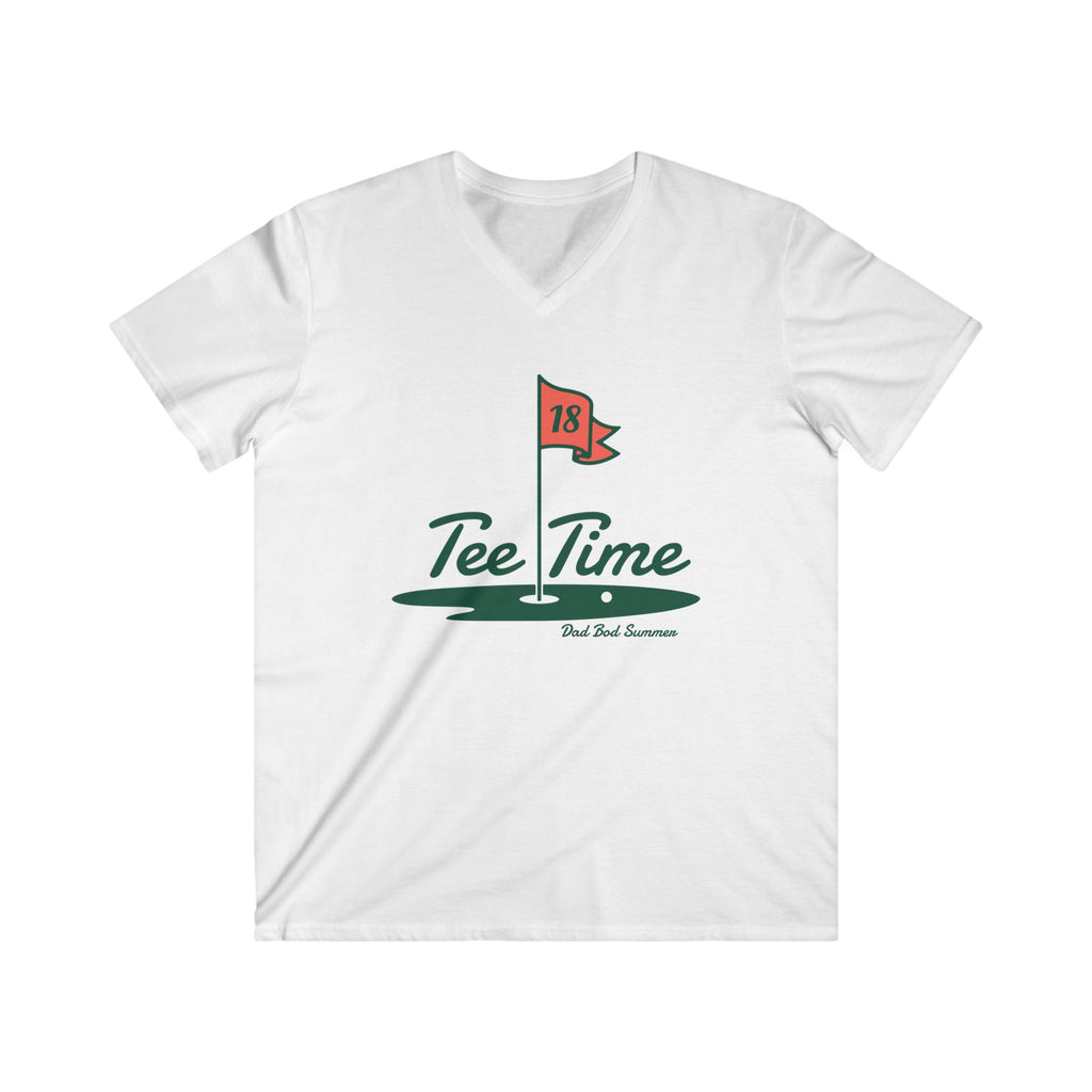 Golf Tee Time V-Neck | Golf T Shirt