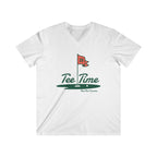 Golf Tee Time V-Neck | Golf T Shirt