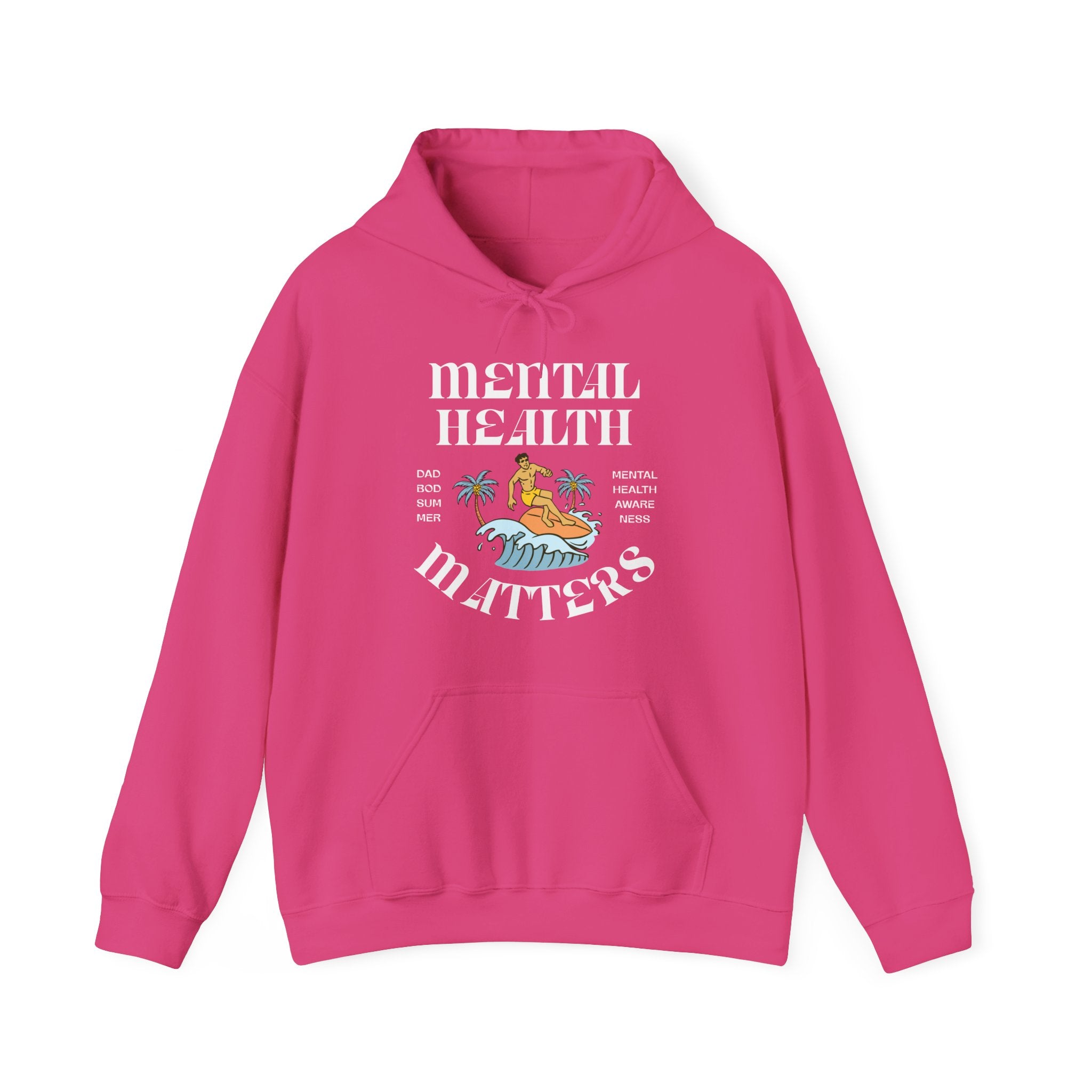 Mental Health Matters Surfing Hoodie | Mental Health Hoodies