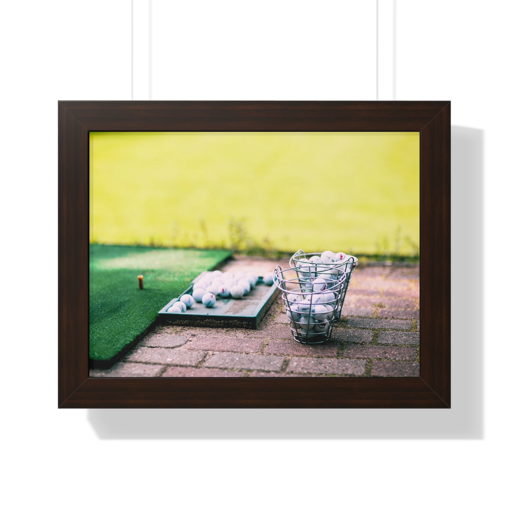 "A Day At The Driving Range" - Golf Wall Art