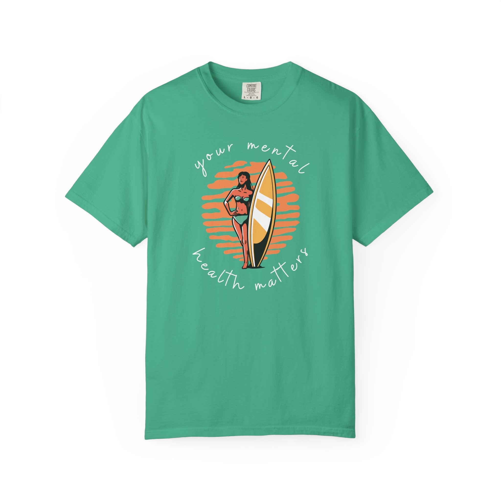 Your Mental Health Matters Shirt, Surfing Theme | Mental Health Shirts