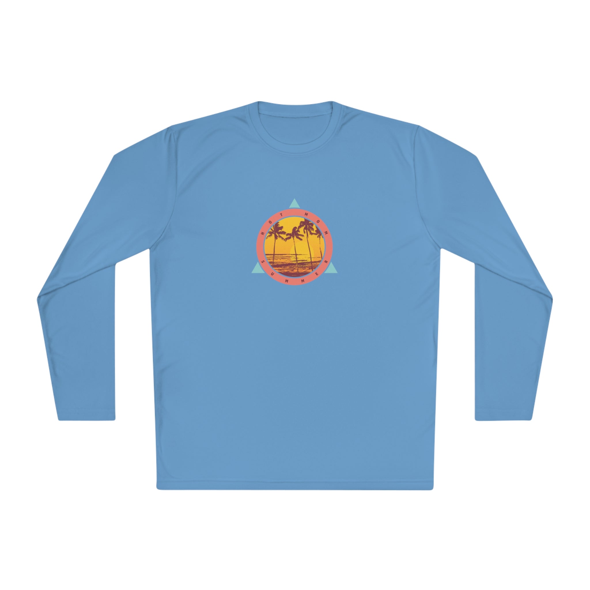 "Hot Mom Summer" Lightweight Long Sleeve Tee - Dad Bod Summer