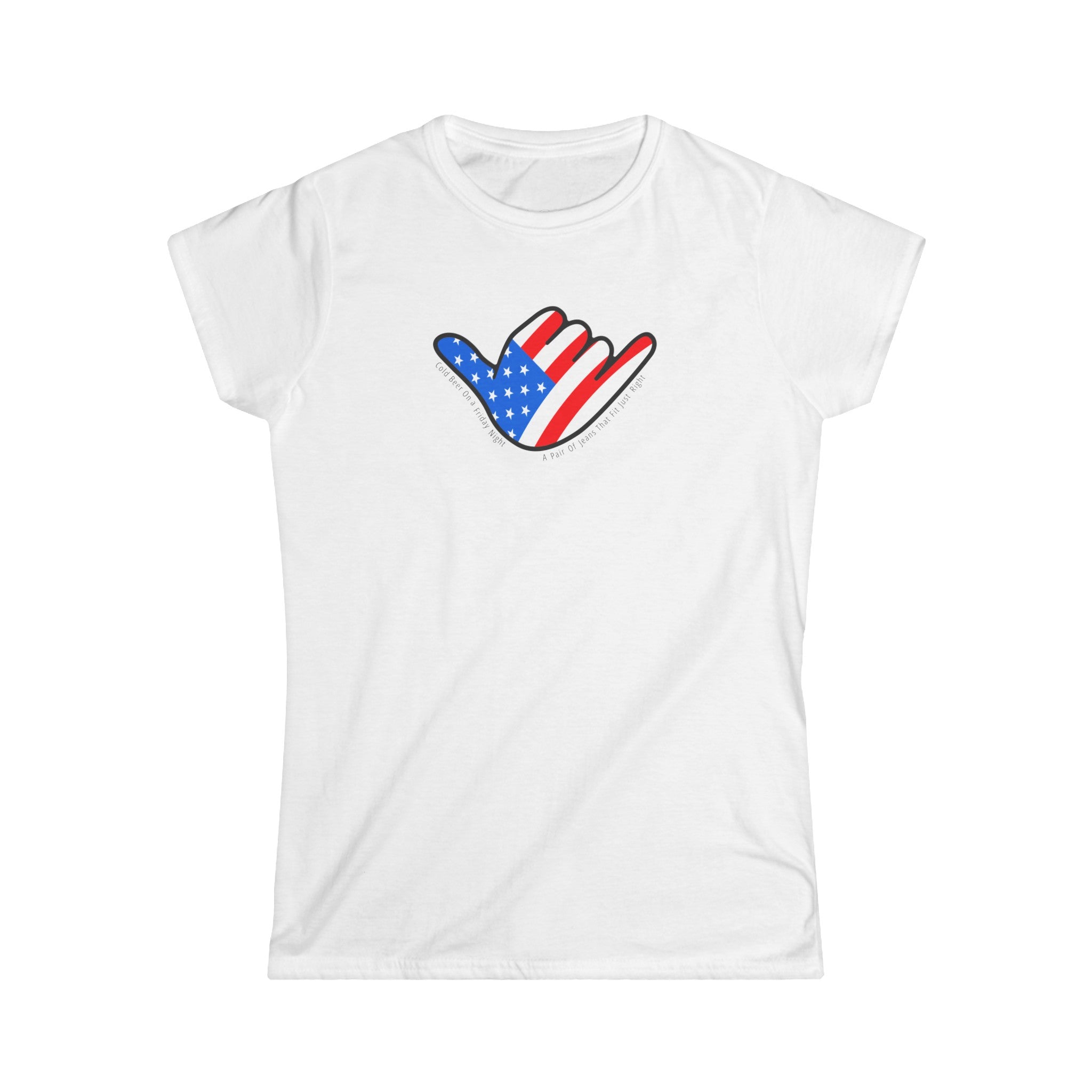 "Cold Beer & Jeans That Fit Just Right" - Beer Shirts