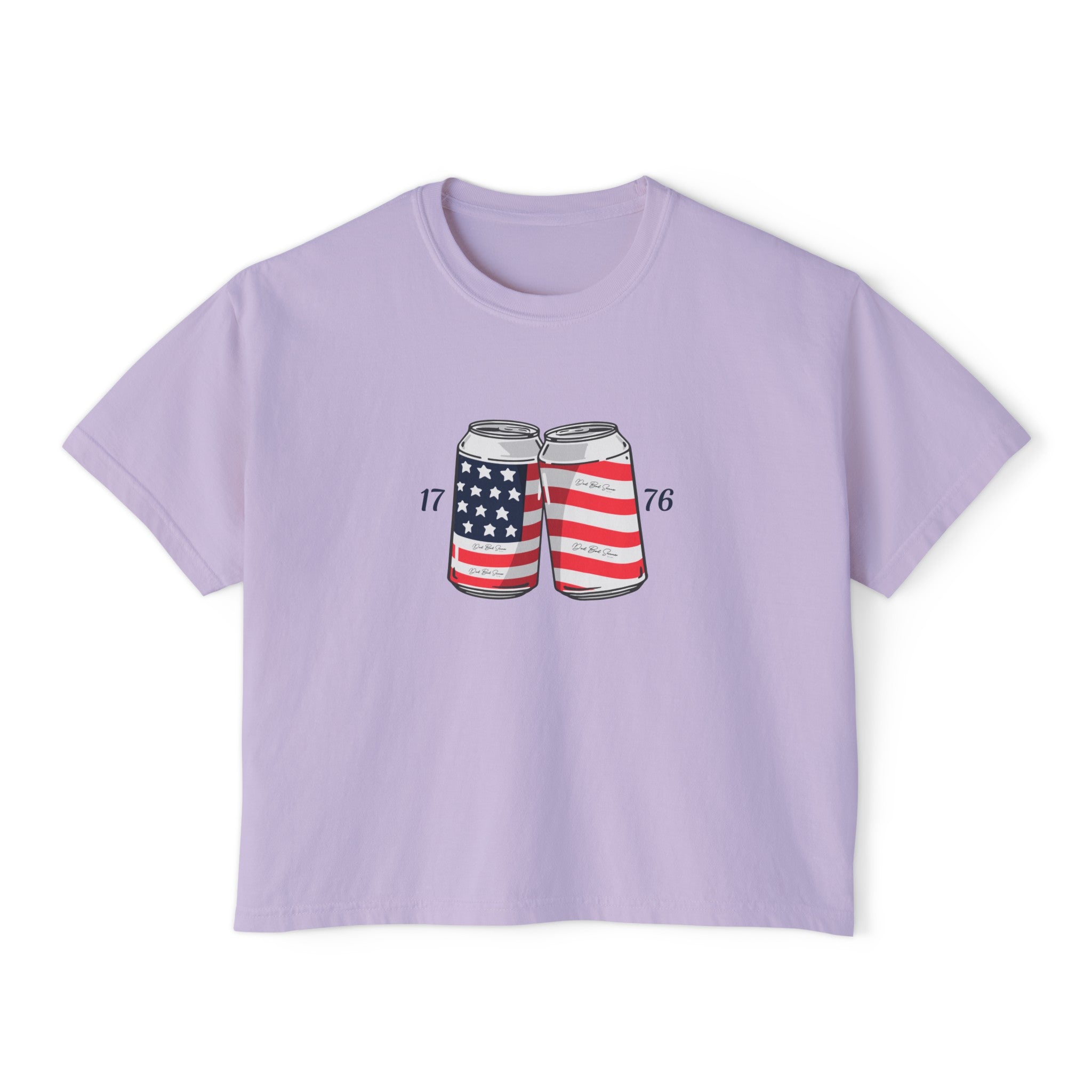 1776 Shirt | Americana Women's Shirts | Women's Crop Tee