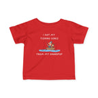 I Got My Fishing Genes From My Grandpop | Baby Fishing Shirts