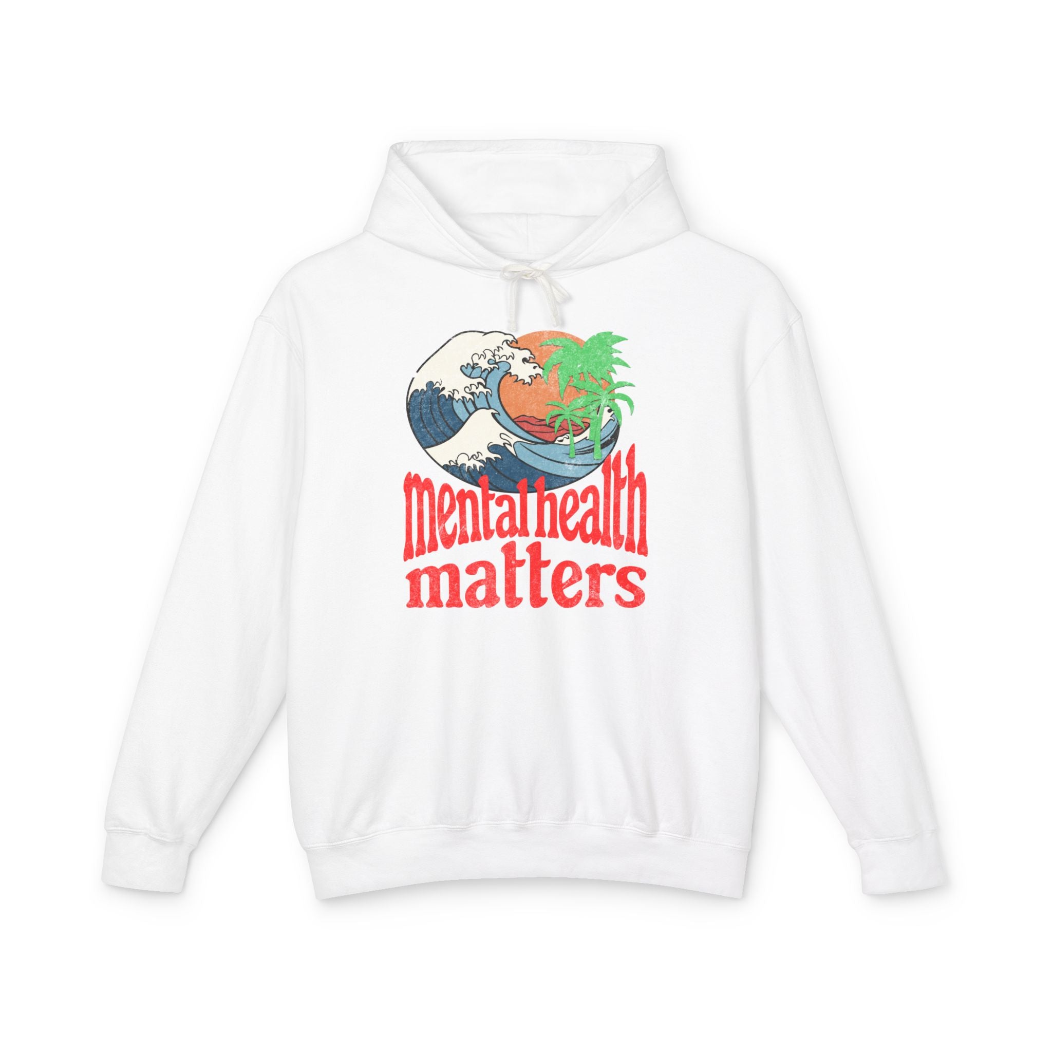 Mental Health Matters Sweatshirt, Ocean Theme | Mental Health Sweatshirts