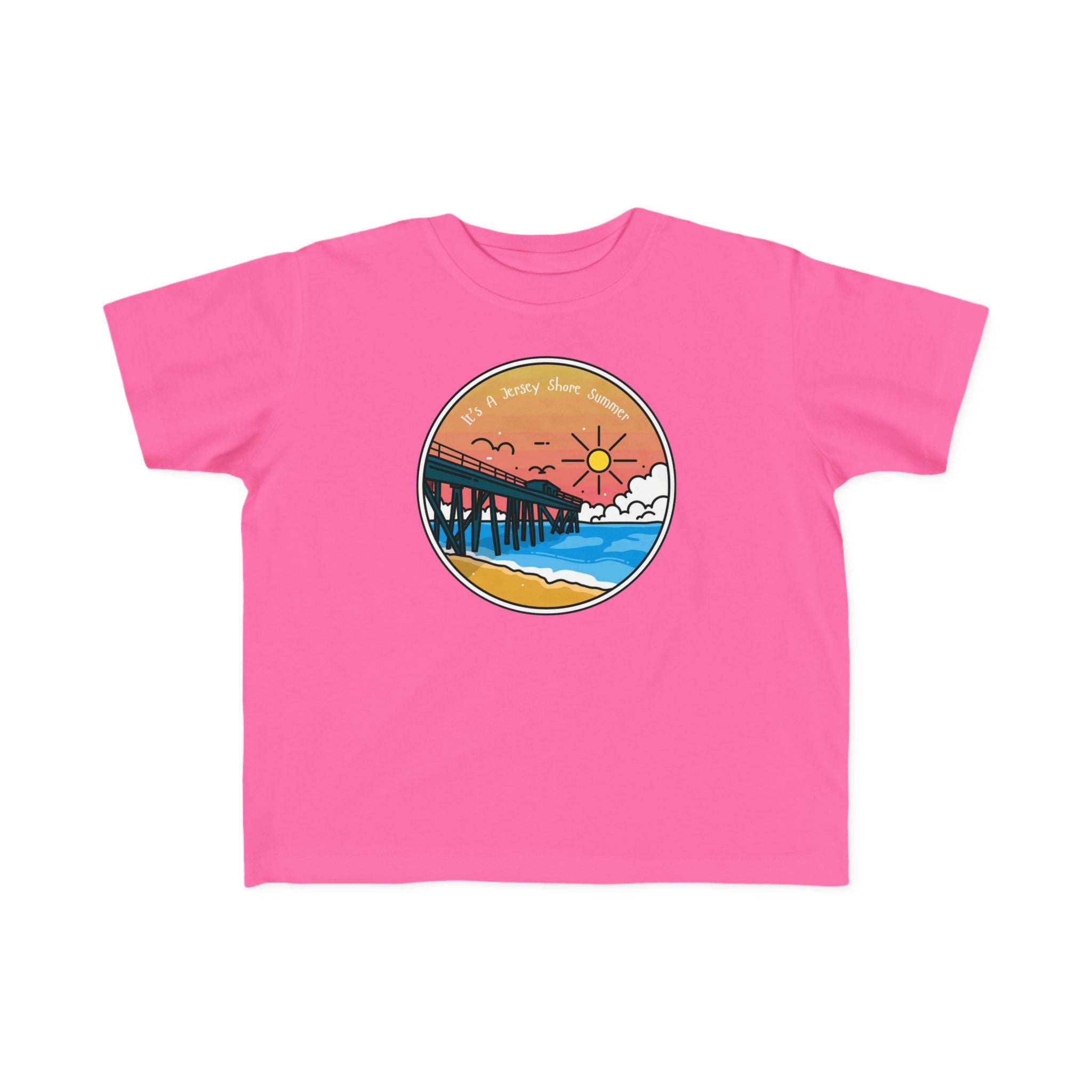"It's A Jersey Shore Summer" - Toddler Beach Shirts